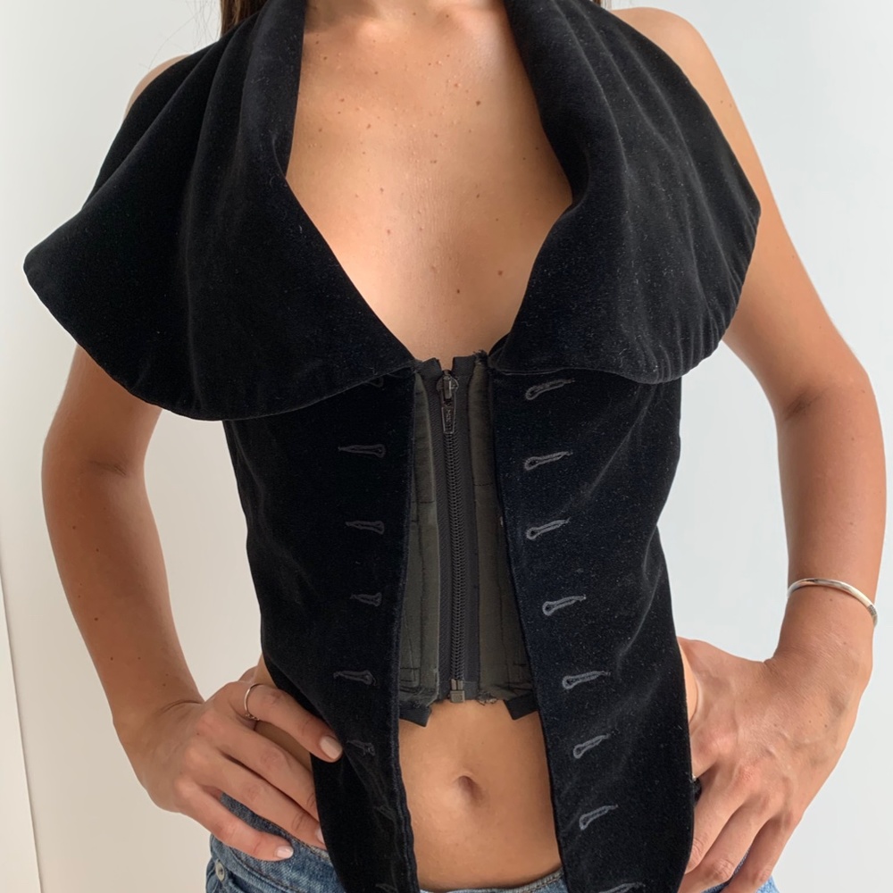 RARE Vivienne Westwood velvet corset
